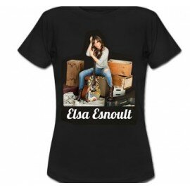 Tee-Shirt femme Elsa Esnoult photo